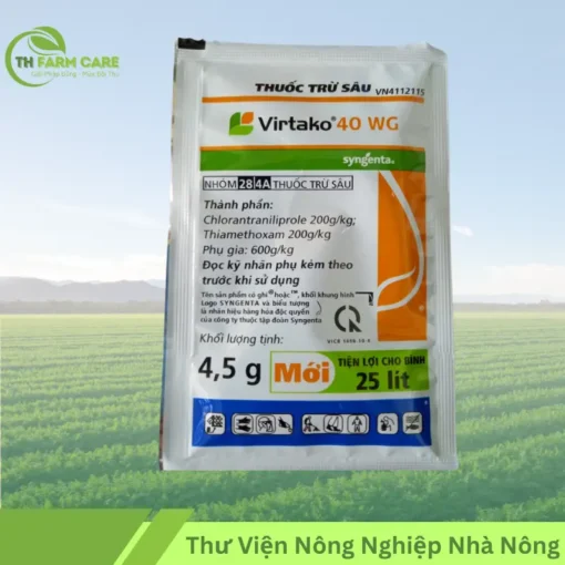 Virtako 40WG - trừ sâu cuốn lá và sâu đục thân TH FARM CARE