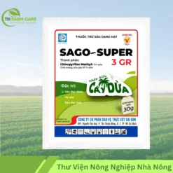 SAGO-SUPER 3GR - Hiệu CÂY DỪA Thuốc Trừ Sâu Dạng Hạt