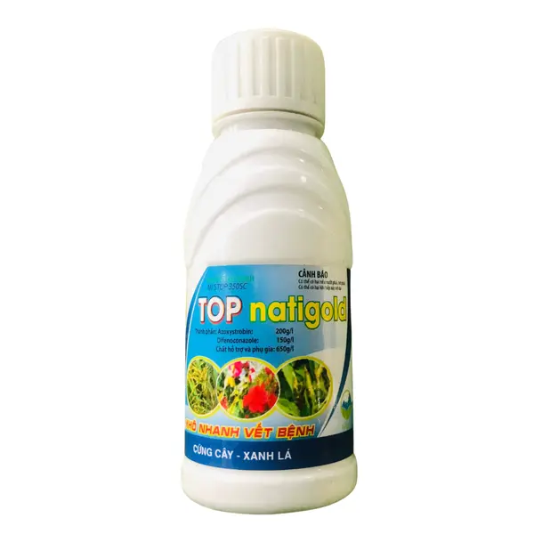 Hoạt Chất Difenoconazole: Công Dụng, Cách Dùng & Hướng Dẫn An Toàn Cho Cây Trồng TTH Agro Thuoc-Tru-Benh-MI-STOP-350SC-TOP-NATIGOLD-Kho-Nhanh-Vet-Benh-VTNN-Xuyen-A
