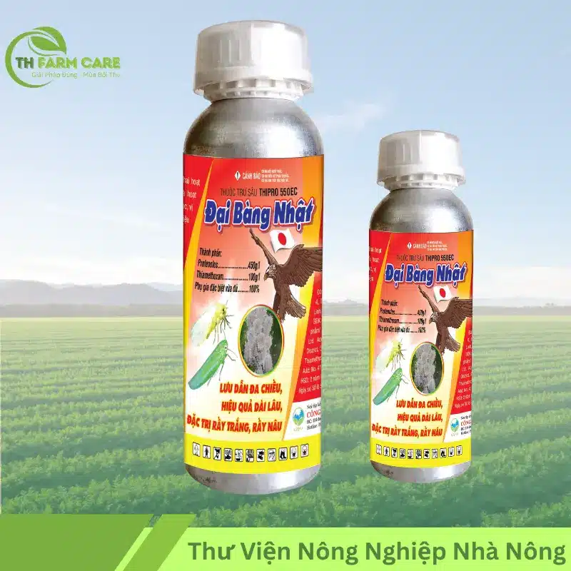 Hoạt chất Thiamethoxam - Thuốc trừ sâu nội hấp hiệu quả cho Nông Nghiệp Lâm Đồng TTH Agro Dai-Bang-Nhat-550EC-Profenofos-450gl-Thiamethoxam-100gl-Xuyen-A-Group