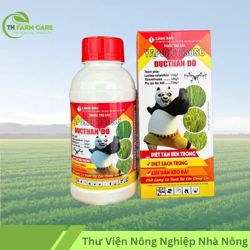 Hoạt chất Thiamethoxam - Thuốc trừ sâu nội hấp hiệu quả cho Nông Nghiệp Lâm Đồng TTH Agro Thuoc-Duc-Than-Gau-Truc-Xuyen-A-Lambda-cyhalothrin-Thiamethoxam