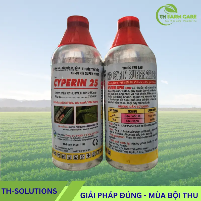 Cypermethrin – Hoạt chất trừ sâu phổ rộng hiệu lực cao trong nông nghiệp Việt Nam TTH Agro Hoat-chat-Cypermethrin-Giai-phap-tru-sau-pho-rong-hieu-luc-cao-cho-nen-nong-nghiep-ben-vung-tai-Viet-Nam
