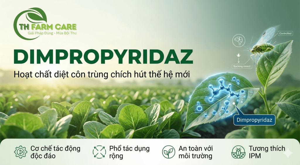 Cơ chế tác động Dimpropyridaz lên cơ quan chordotonal của côn trùng chích hút