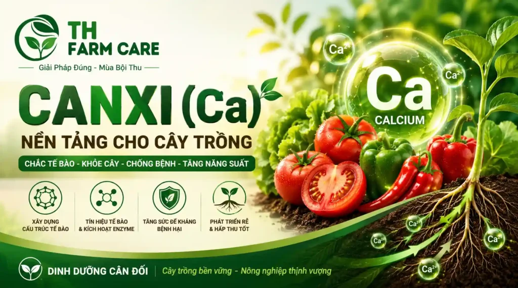 Canxi (Ca) Cho Cây Trồng Vai Trò, Dấu Hiệu Thiếu Canxi Và Cách Bổ Sung Hiệu Quả