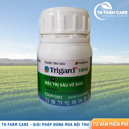 TRIGARD 100SL 100ml Vĩnh Thạnh – Đặc Trị Sâu Vẽ Bùa, Dòi Đục Lá Hiệu Quả TTH Agro TRIGARD 100SL 100ml Vĩnh Thạnh – Đặc Trị Sâu Vẽ Bùa, Dòi Đục Lá Hiệu Quả